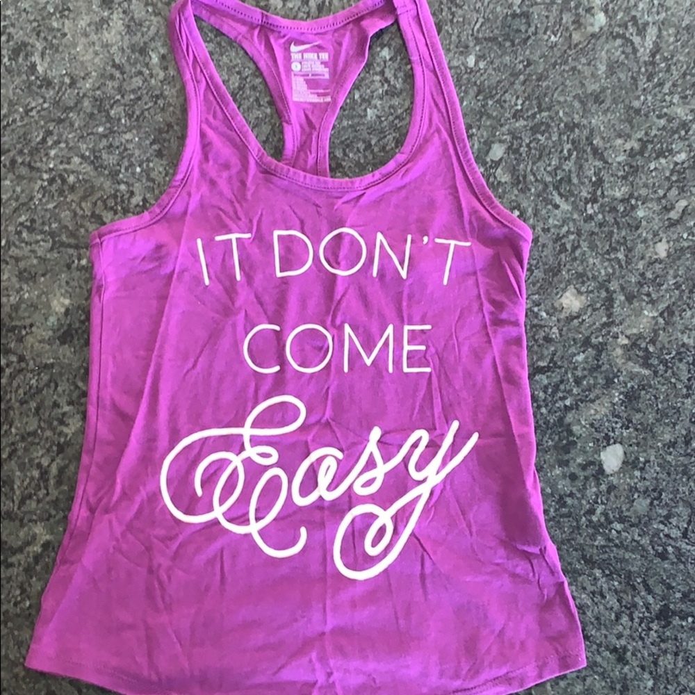 Nike “it don’t come easy” tank